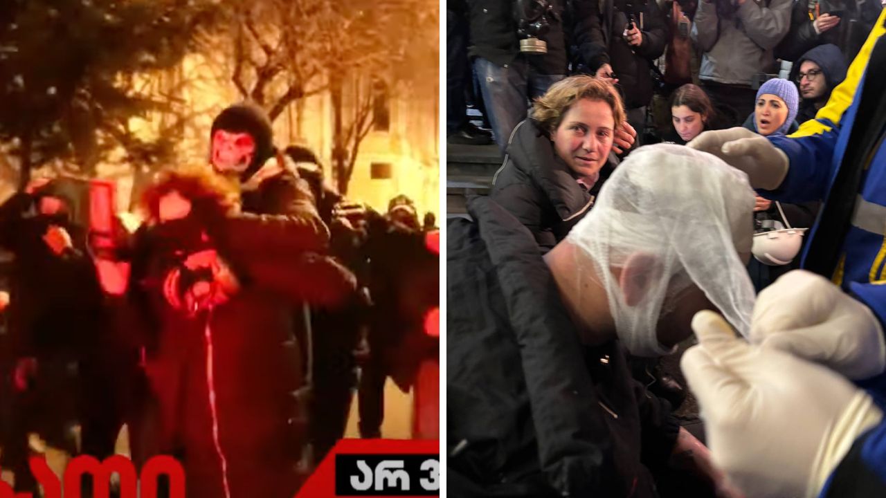 “TV პირველის” გადამღებ ჯგუფს უცნობი პირები ფიზიკურად გაუსწორდნენ