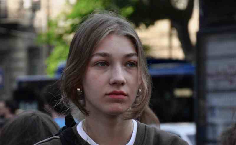 “Publika” Journalist Mariam Khashbaia Fined Twice 10,000 GEL for “Artificially Blocking the Road”